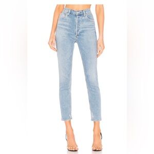 Agolde Nico High Rise Slim Fit in Embark